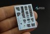 Quinta Studio QDS-32109 F/A-18C Late 3D-Printed & coloured Interior on decal paper (Academy) (Small version) 1/32